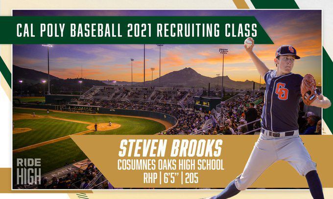 Steven Brooks, RHP, 6-6, 185, R/R, Elk Grove, Calif. (Cosumnes Oaks High School)
